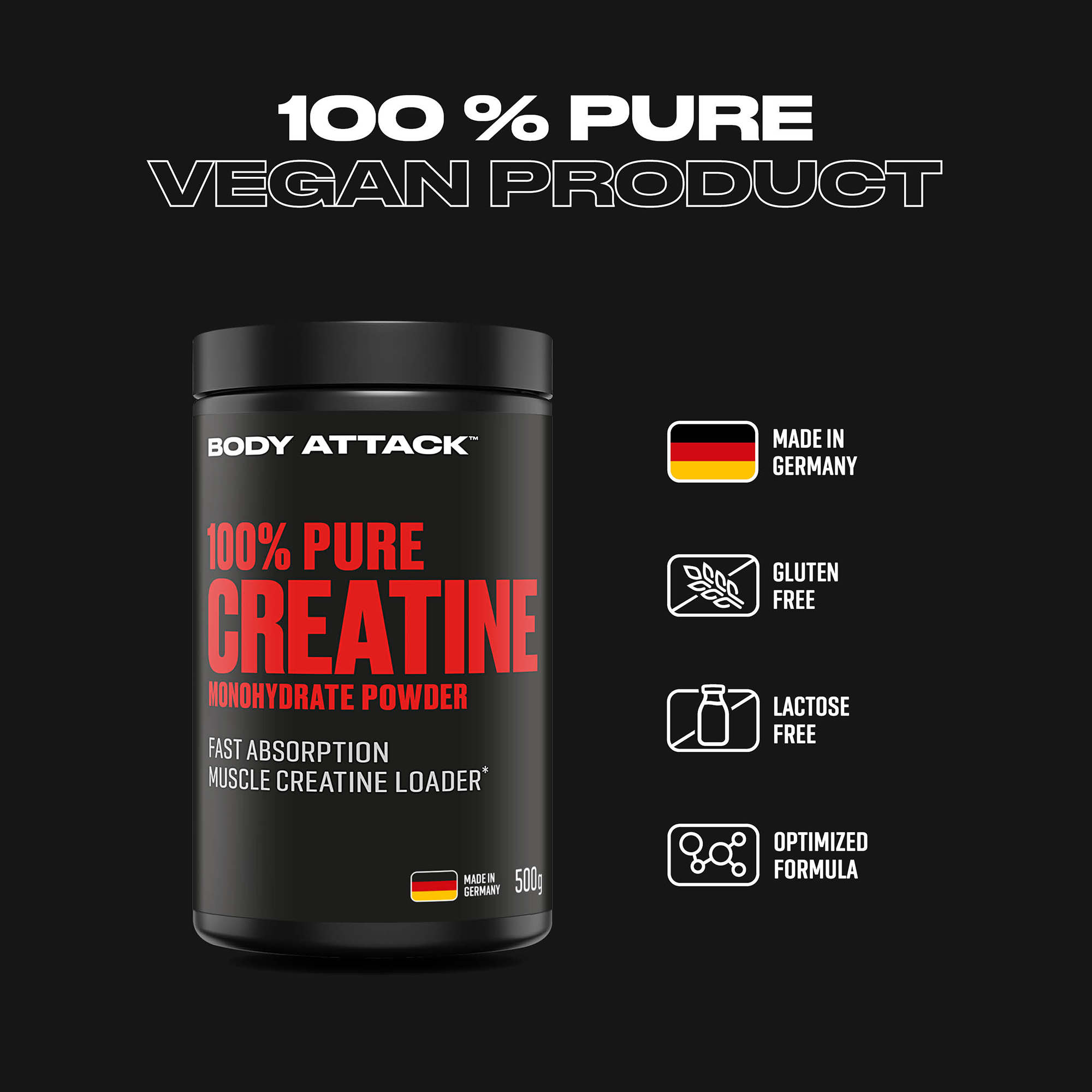 100 % Pure Creatine